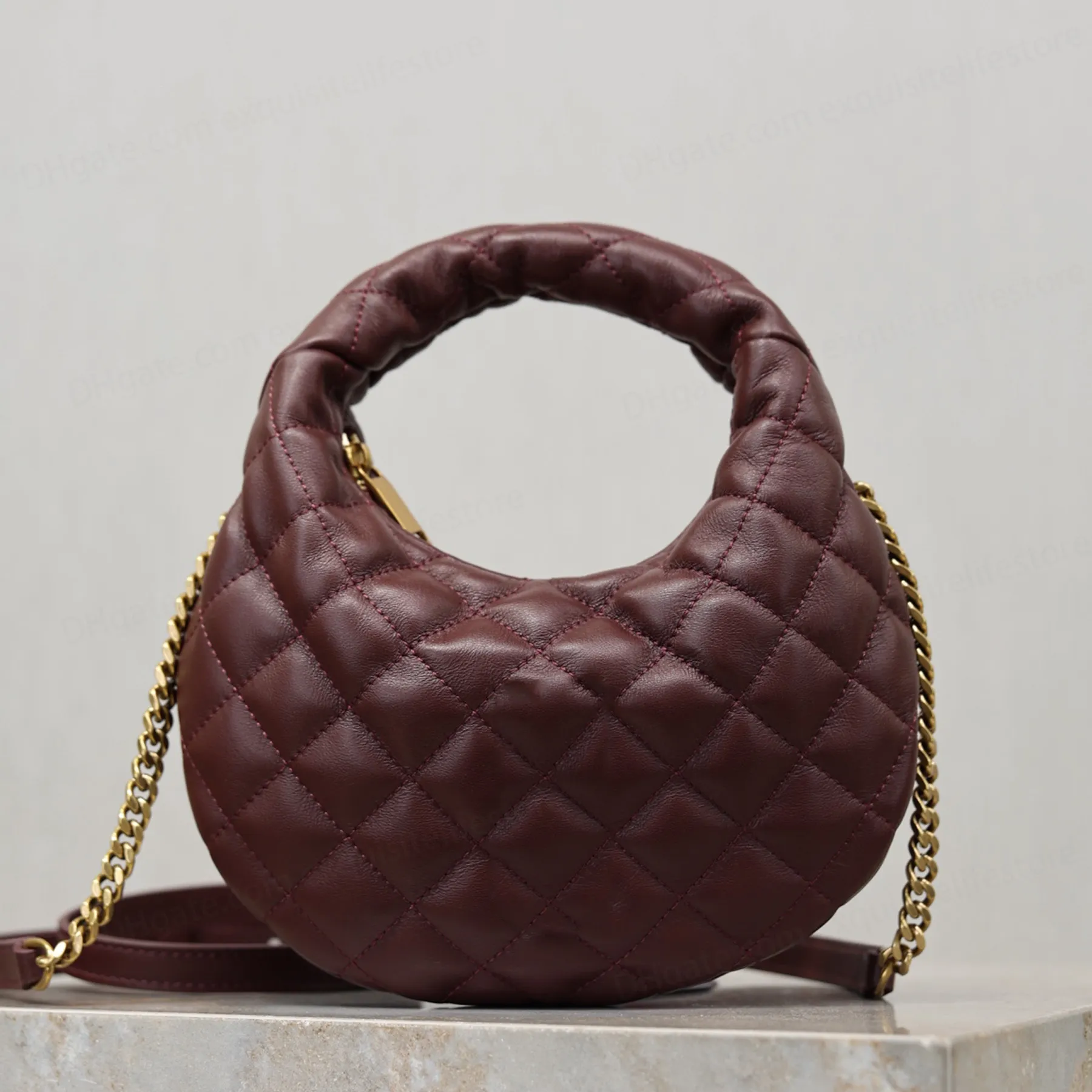 Luxury Bags Gold - New Icarino Mini In Nappa Shoulder