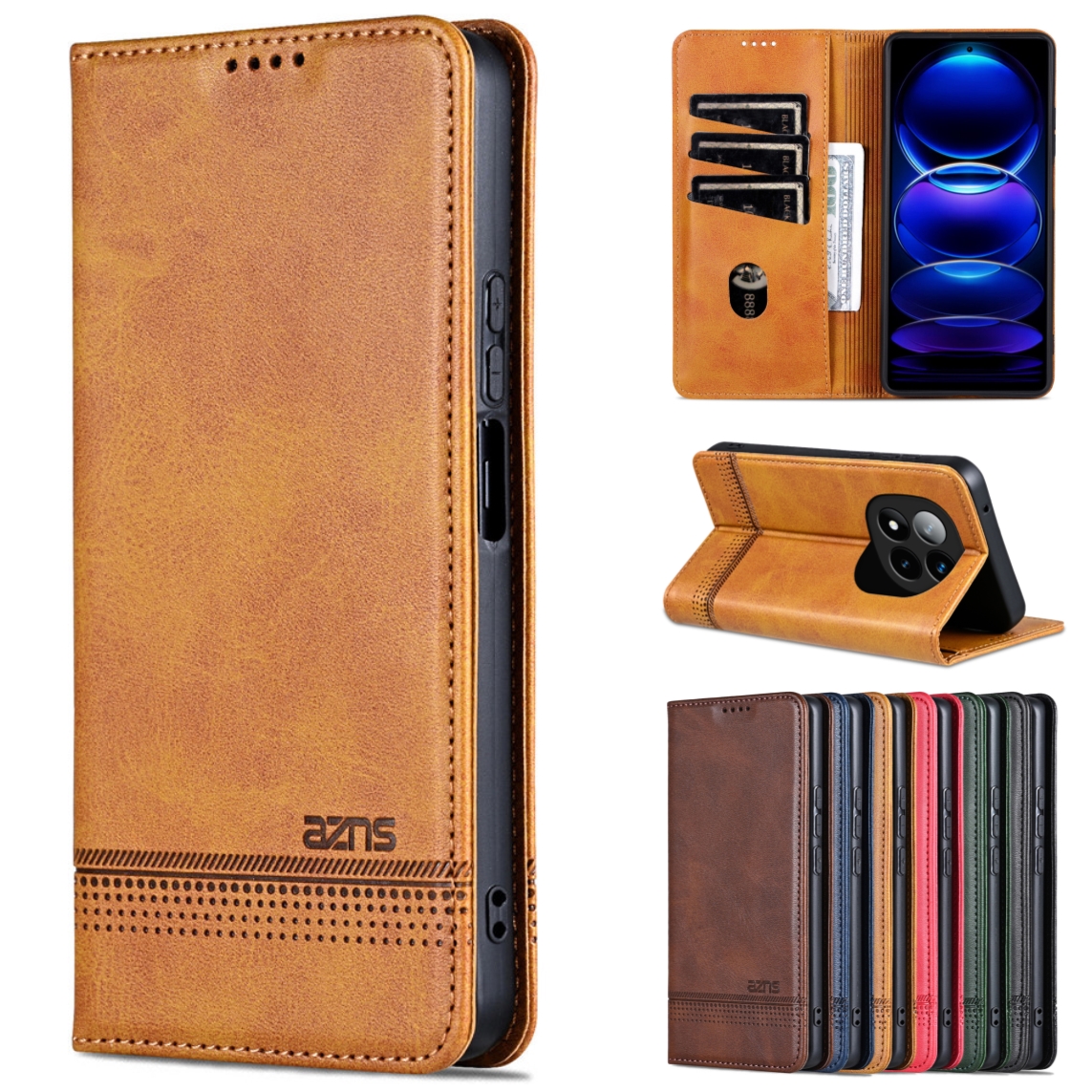 Luxury Bags Outlet - Luxury Magnetic Flip Leather Phone Case