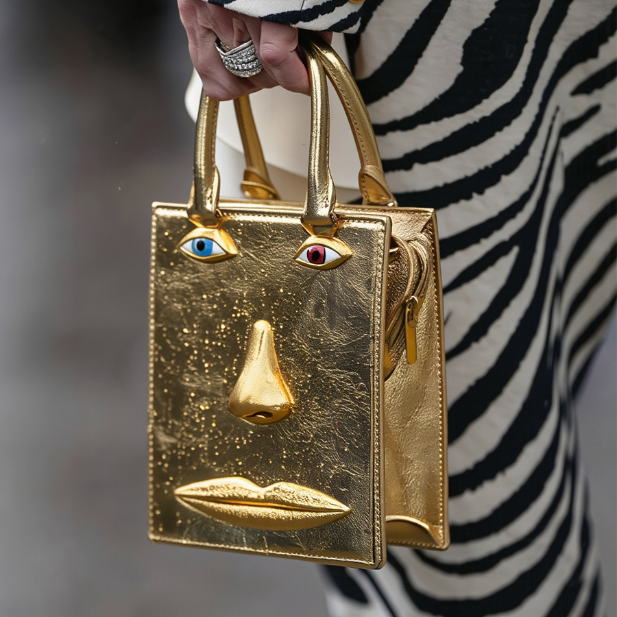 Face Bag Women High Quality Bl - Luxury Bags Gold recension och pris