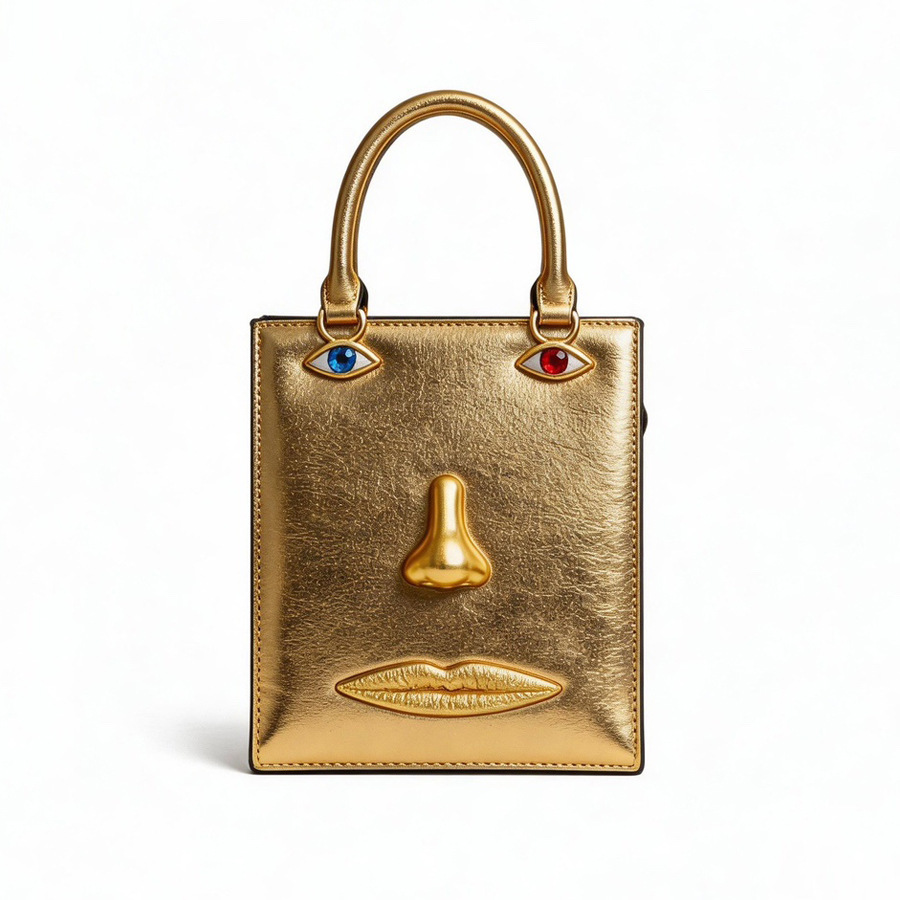Face Bag Women High Quality Bl - Luxury Bags Gold recension och pris