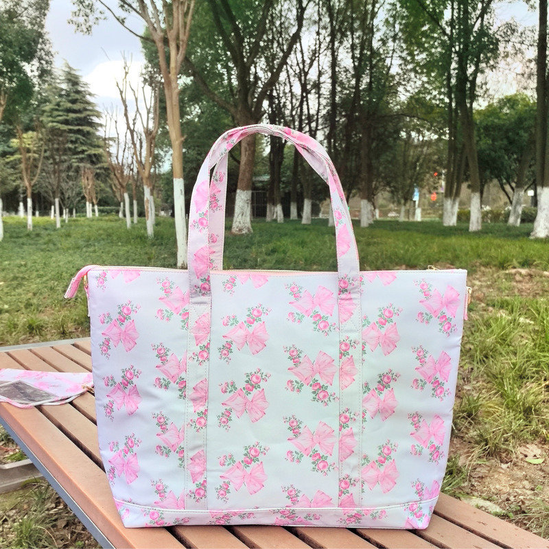 Fashion Floral Printed Tote Ba - Luxury Bags For Summer recension och pris