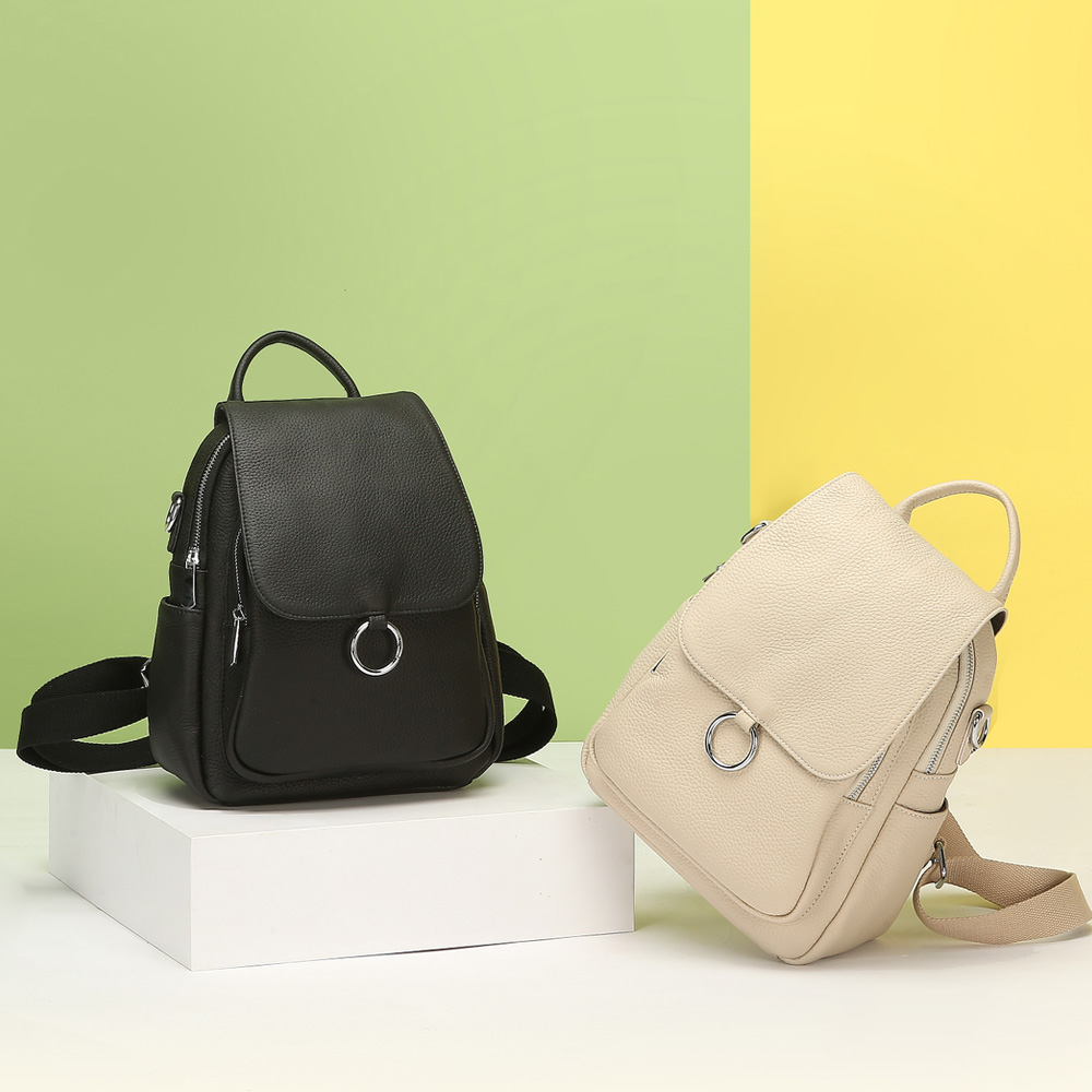 Zency New Fashion Women Backpa - Genuine Leather Backpack recension och pris