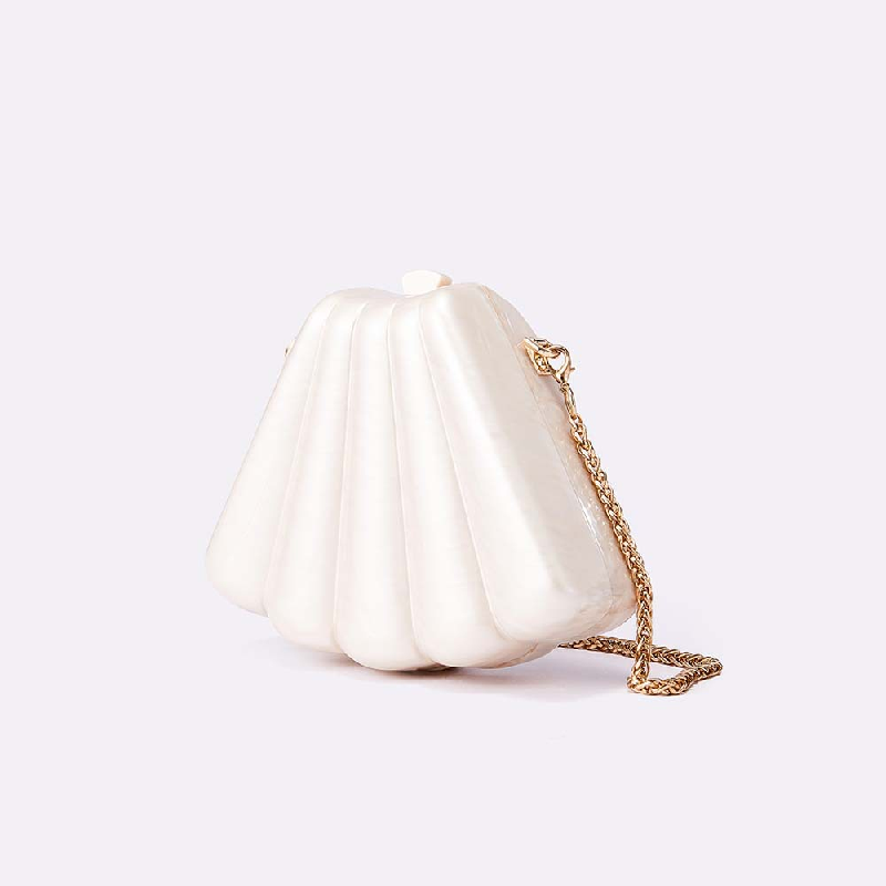 Evening Party Shoulder Acrylic - Luxury Bags White recension och pris
