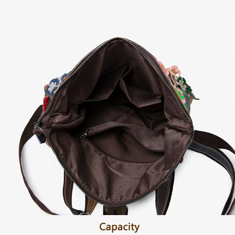 Vintage Women Genuine Leather  - Genuine Leather Backpack recension och pris
