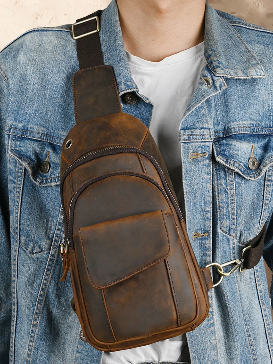 Designer Luxury Multifunction  - Genuine Leather Backpack recension och pris