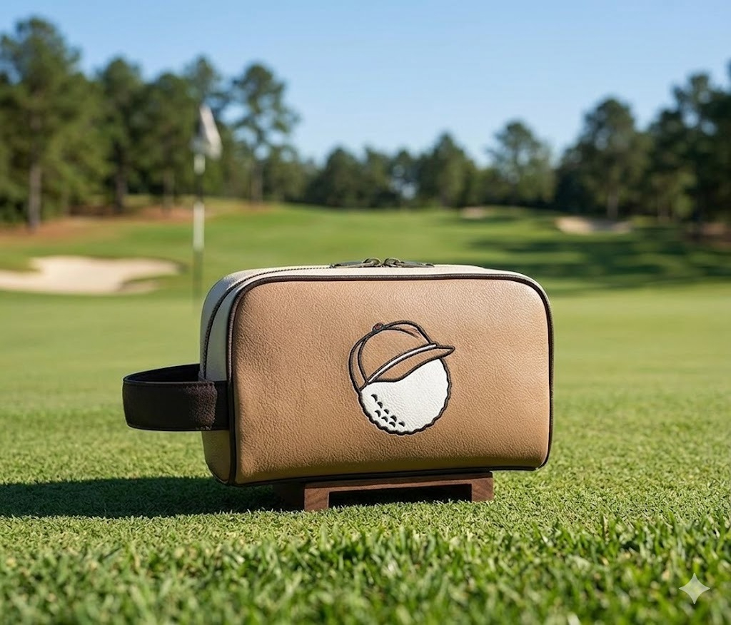 Premium Double Layer Golf Pouc - Luxury Bags Consignment recension och pris
