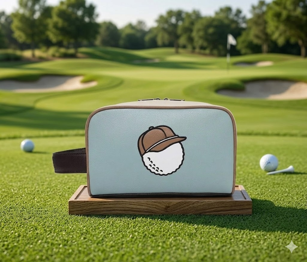 Premium Double Layer Golf Pouc - Luxury Bags Consignment recension och pris