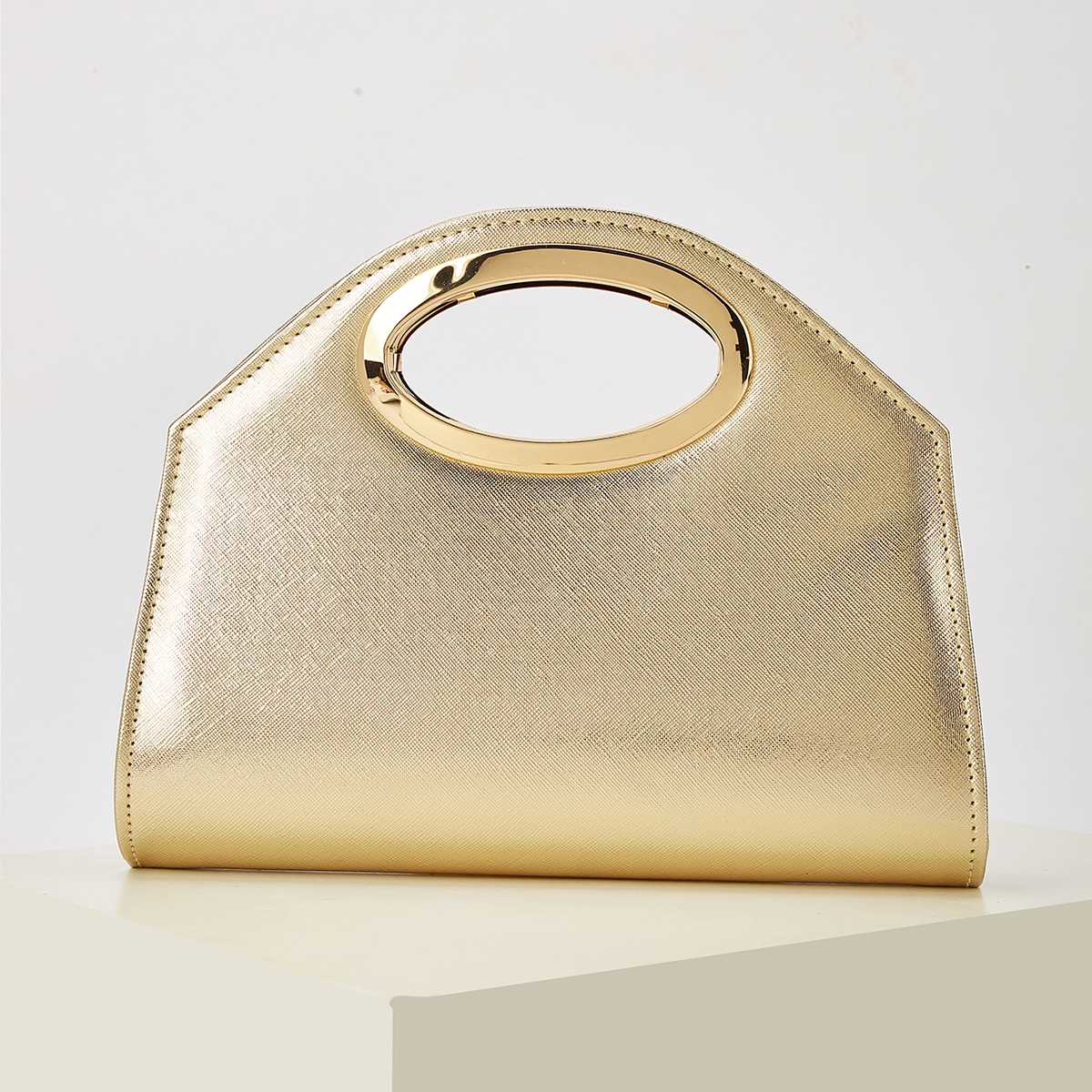 Women's Evening Bag, Gold Colo - Luxury Bags Gold recension och pris
