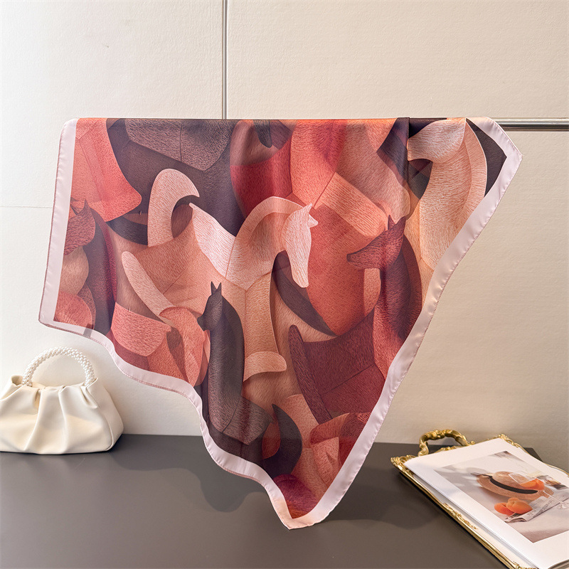 70cm Luxury Silk Square Scarf  - Luxury Bags For Summer recension och pris