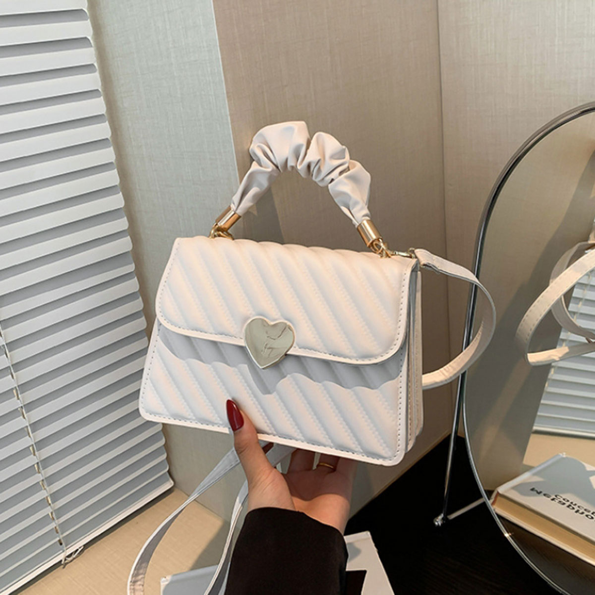 White fashion women's bag simp - Luxury Bags White recension och pris