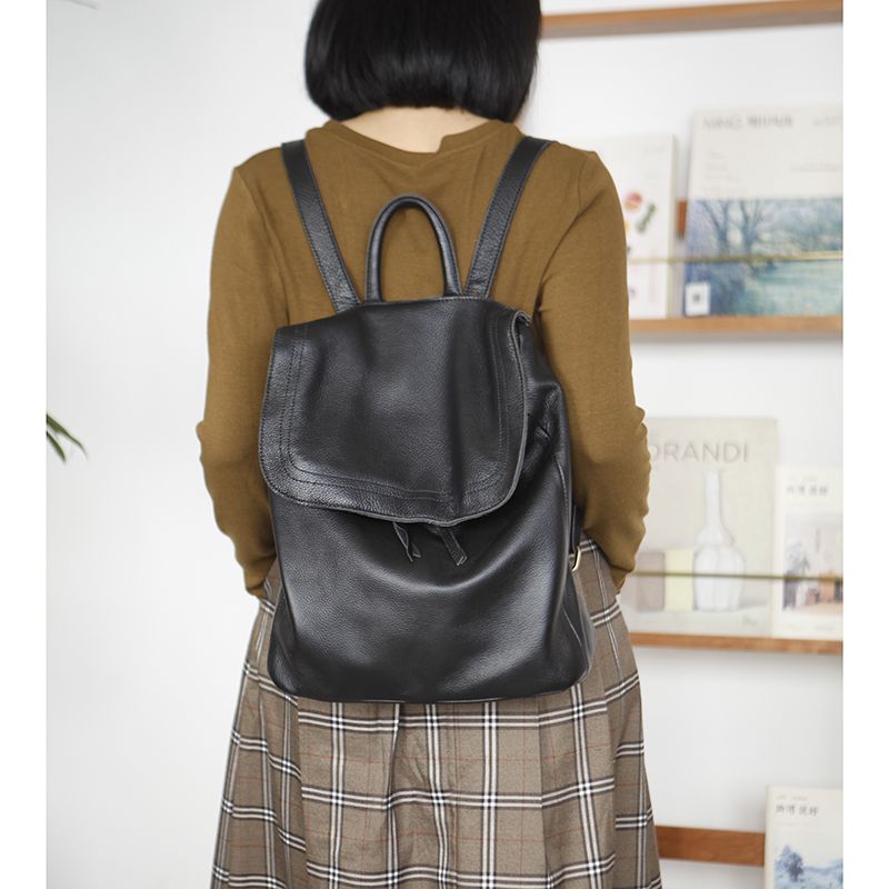 2025 New High Quality Top Laye - Genuine Leather Backpack recension och pris