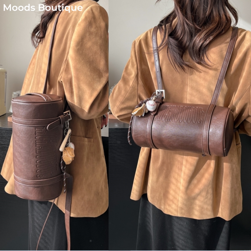 Multifunctional Cylinder Shape - Luxury Bags Consignment recension och pris