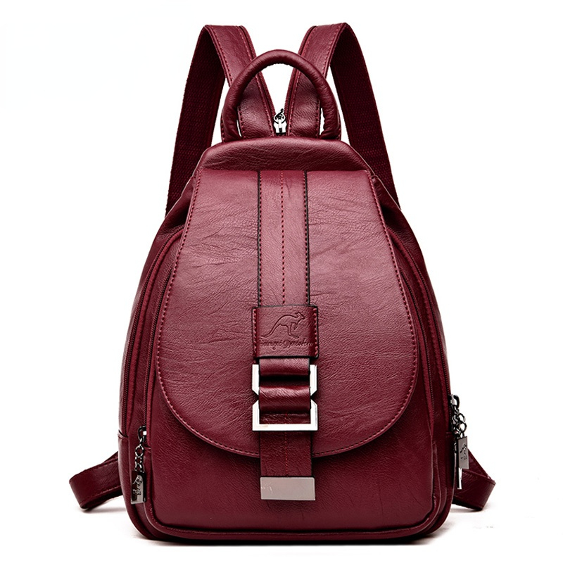Designer Backpacks Women Leath - Genuine Leather Backpack recension och pris