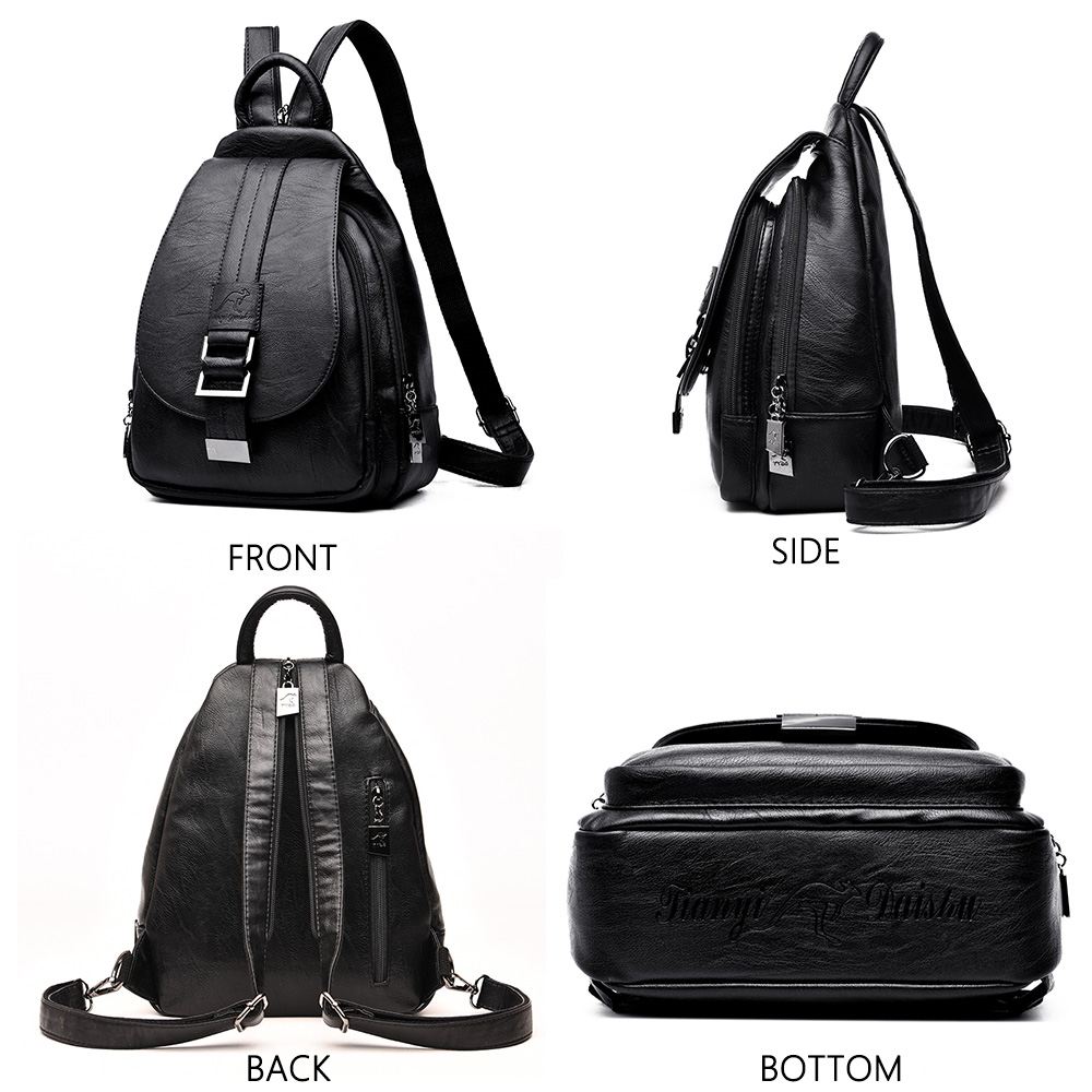 Designer Backpacks Women Leath - Genuine Leather Backpack recension och pris