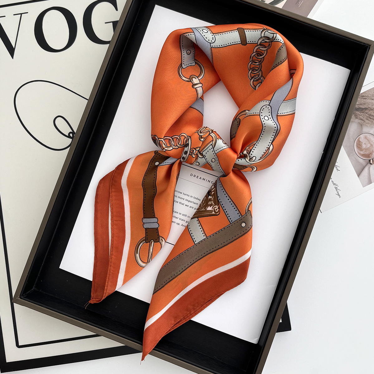 Luxury 70*70cm Square Scarf fo - Luxury Bags For Summer recension och pris