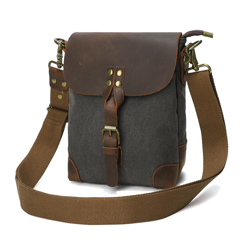 Retro Canvas Small Shoulder Ba - Luxury Bags Consignment recension och pris