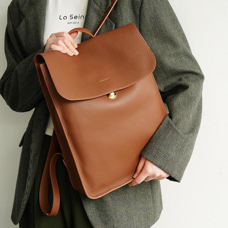 2025 New Top Layer Cowhide Bac - Genuine Leather Backpack recension och pris