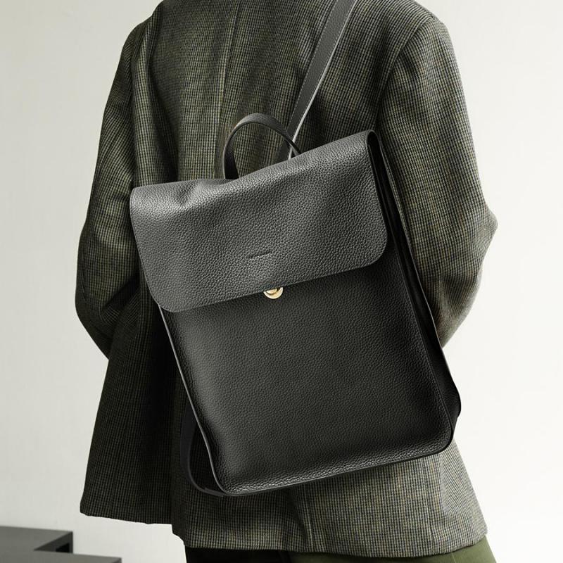 2025 New Top Layer Cowhide Bac - Genuine Leather Backpack recension och pris