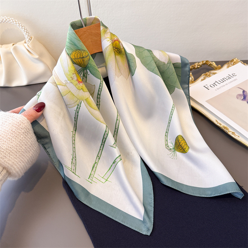 New Silk Square Scarf Women Lu - Luxury Bags For Summer recension och pris