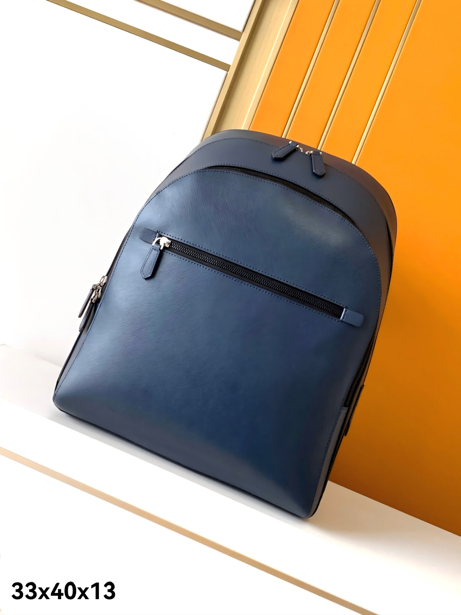 Bag  Classic Elegant Top-Grain - Genuine Leather Backpack recension och pris