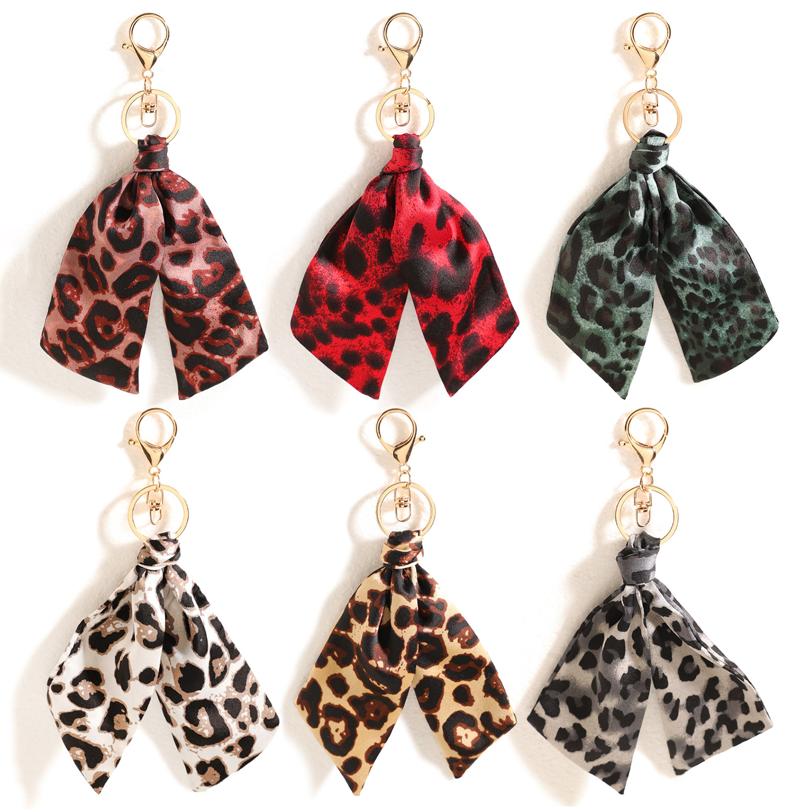 Cute Leopard print fabric pend - Luxury Bags White recension och pris