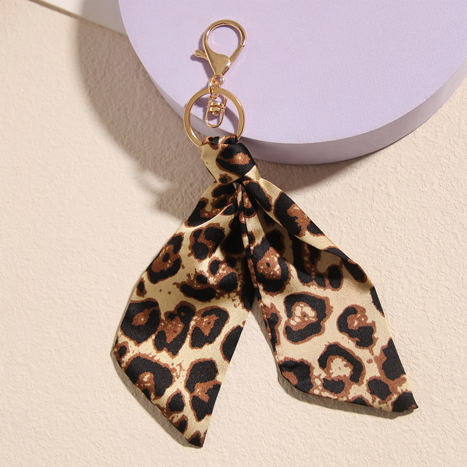 Cute Leopard print fabric pend - Luxury Bags White recension och pris