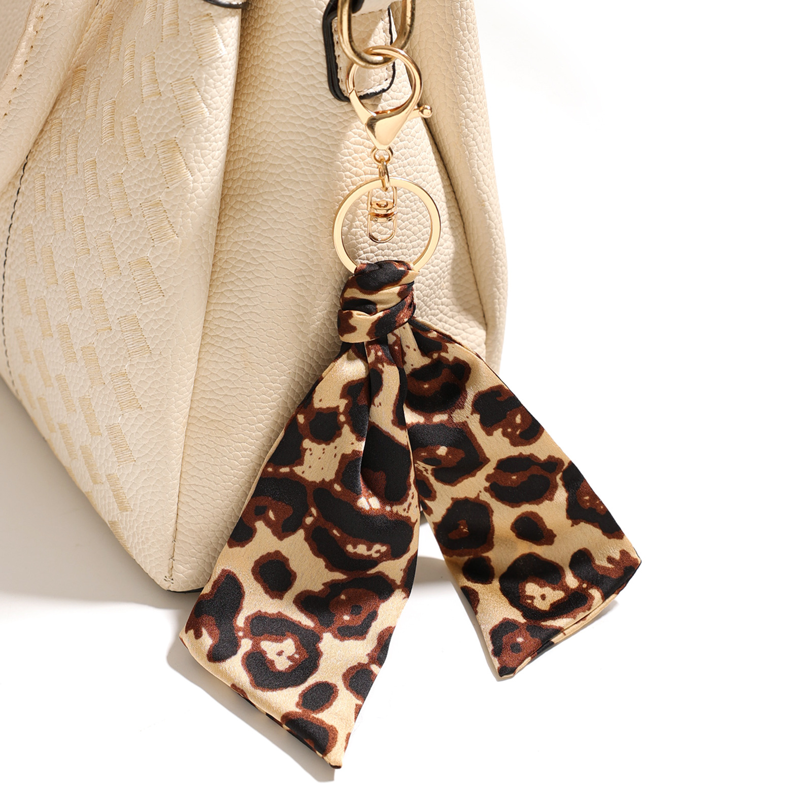 Cute Leopard print fabric pend - Luxury Bags White recension och pris