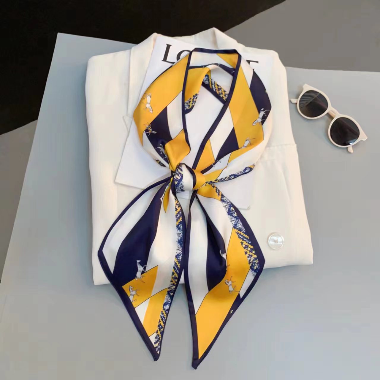 Luxury Design Long Silk Scarf  - Luxury Bags For Summer recension och pris
