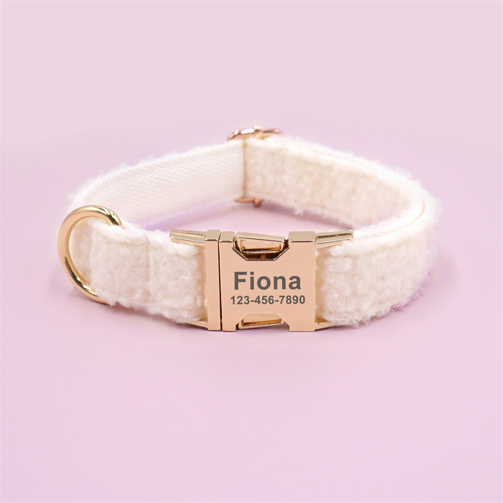 White Teddy Fleece Personalize - Luxury Bags White recension och pris