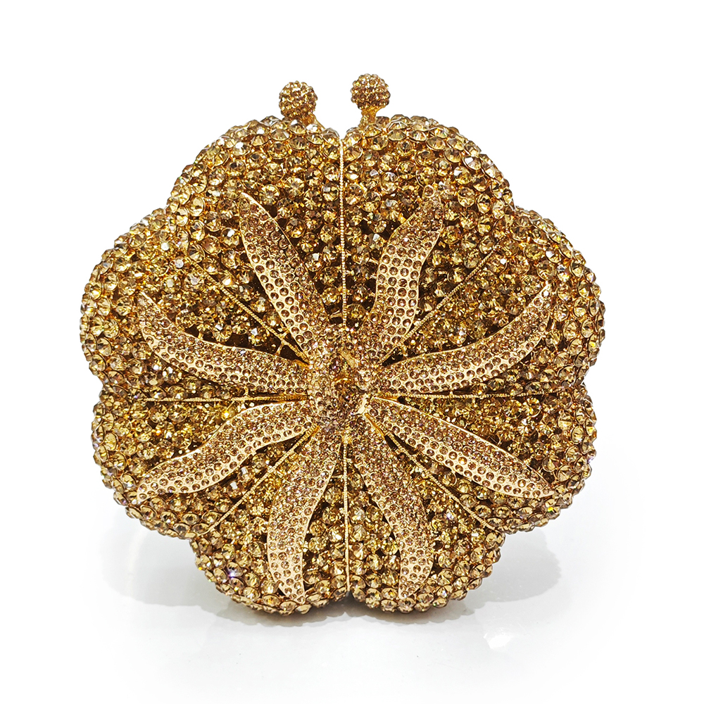 WHTU0HENG Round Pumpkin Evenin - Luxury Bags Gold recension och pris