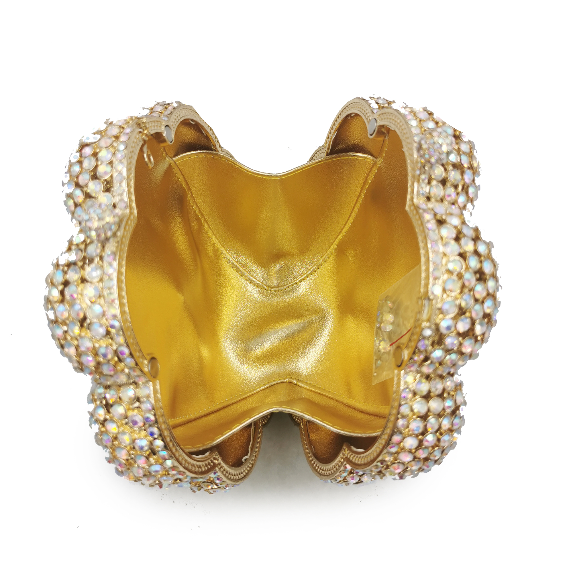 WHTU0HENG Round Pumpkin Evenin - Luxury Bags Gold recension och pris