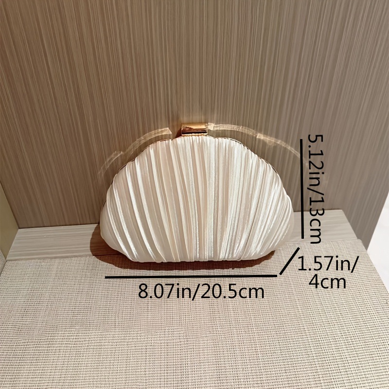 Gold Bright Silk Evening Bags  - Luxury Bags Gold recension och pris