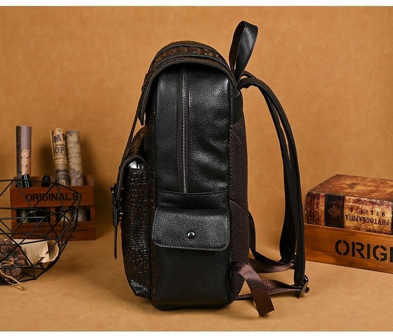 2026 New Fashion Alligator Bra - Genuine Leather Backpack recension och pris